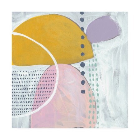 Trademark Fine Art Chariklia Zarris 'Lollipop Abstract II' Canvas Art, 14x14 WAG15661-C1414GG